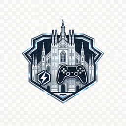 米兰电竞MILAN eSports官方Logo，绿色闪电与盾牌组合图案